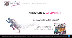 Desktop Screenshot of 60avenue.fr